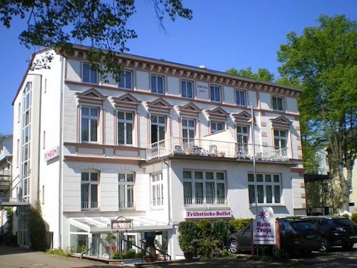 Hotel Haus Troja Rostock Exterior foto